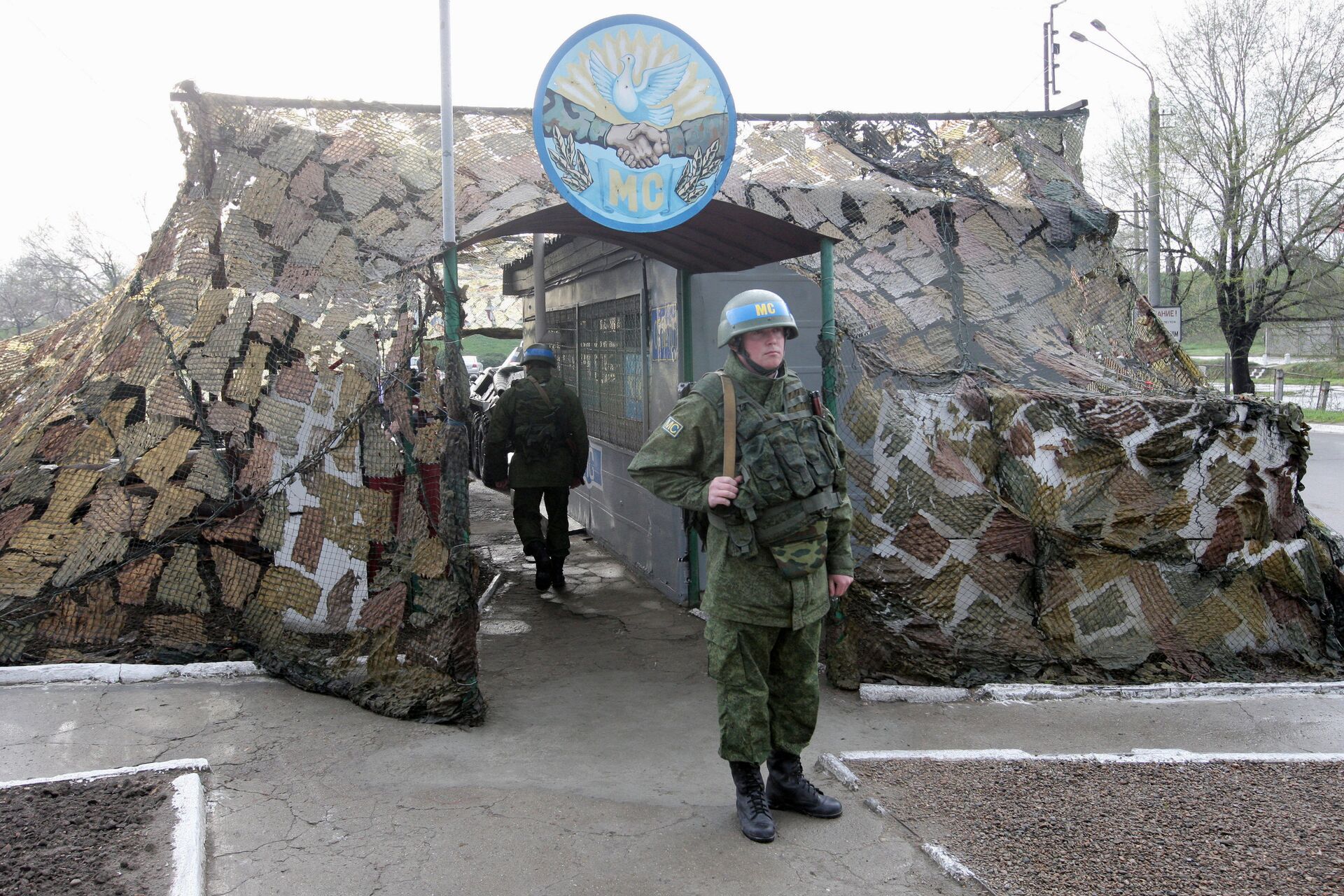 Российская группировка в приднестровье. Блокпост миротворцев в Приднестровье. МС В Приднестровье.