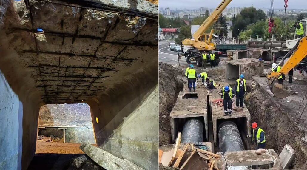 (ВИДЕО) Мэрия Кишинева обвинила Termoelectrica в некачественном ремонте на Чеканах