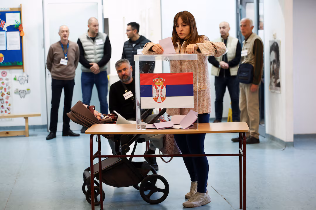 Студенты против Вучича: в Сербии проходят досрочные парламентские выборы